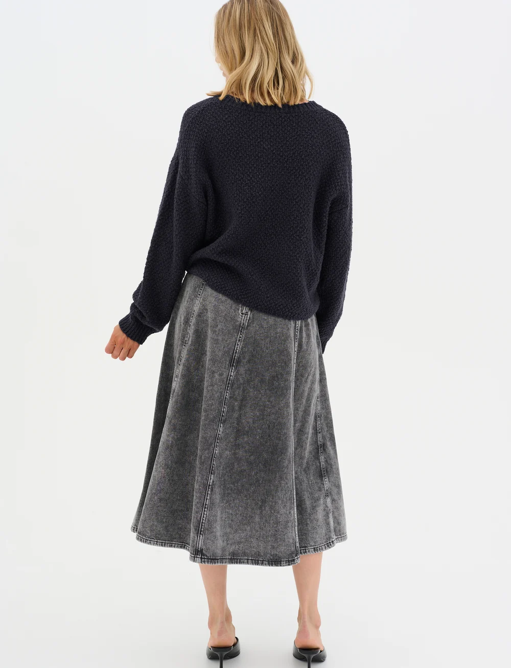 My Essential Wardrobe - CarryMW Knit Pullover - pullover - sky captain blue - 4