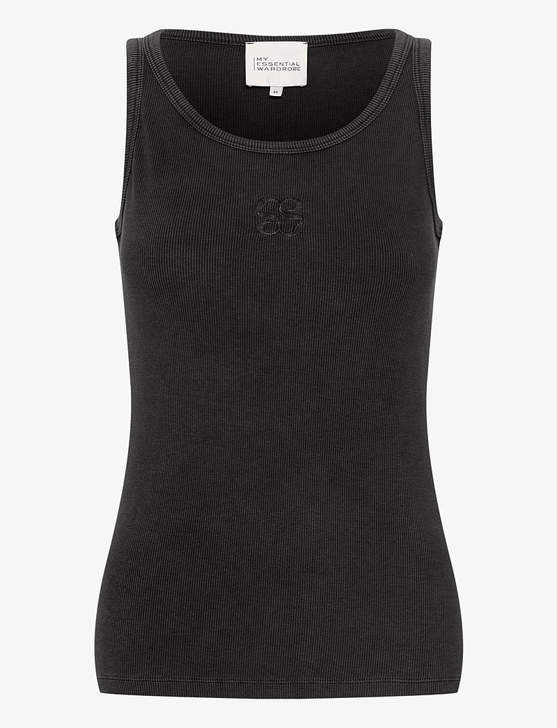 My Essential Wardrobe - MandyMW Top - linnen - black - 1