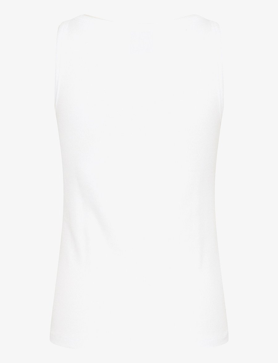 My Essential Wardrobe - MandyMW Top - linnen - bright white - 2