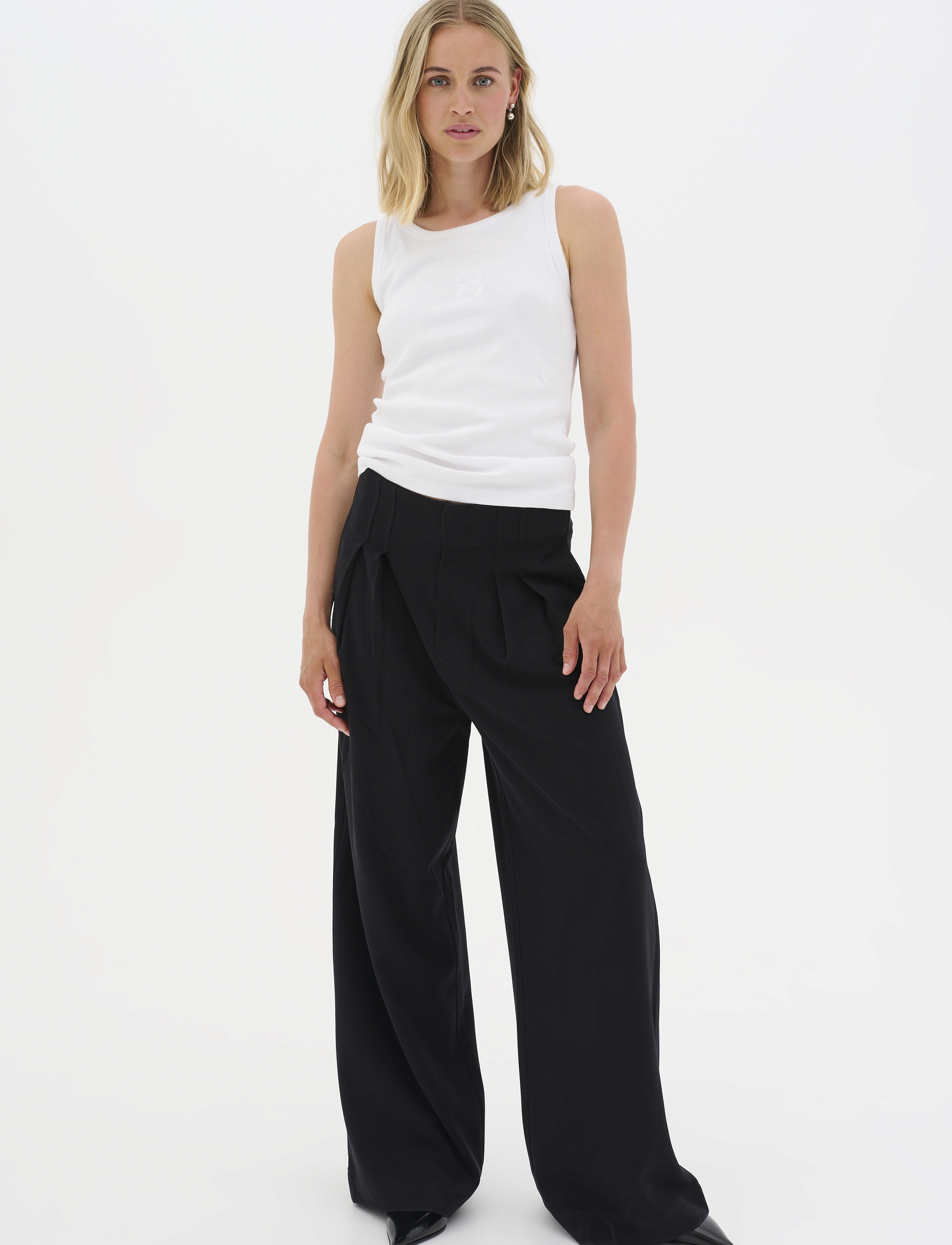 My Essential Wardrobe - MandyMW Top - linnen - bright white - 3