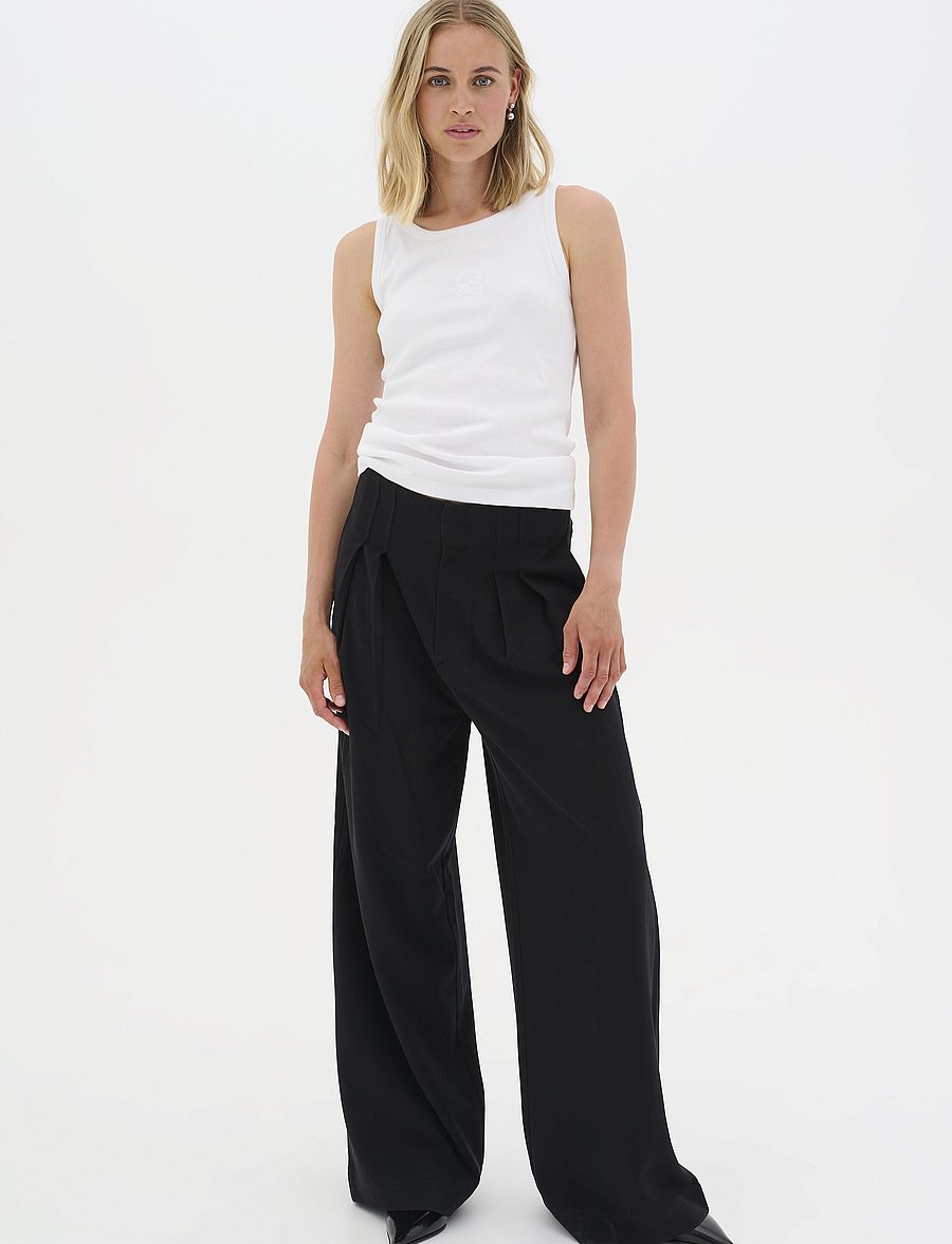 My Essential Wardrobe - MandyMW Top - linnen - bright white - 3