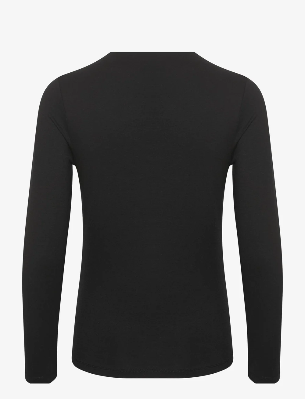 My Essential Wardrobe - ViggaMW Square Neck Blouse - pikkade varrukatega alussärgid - black - 2