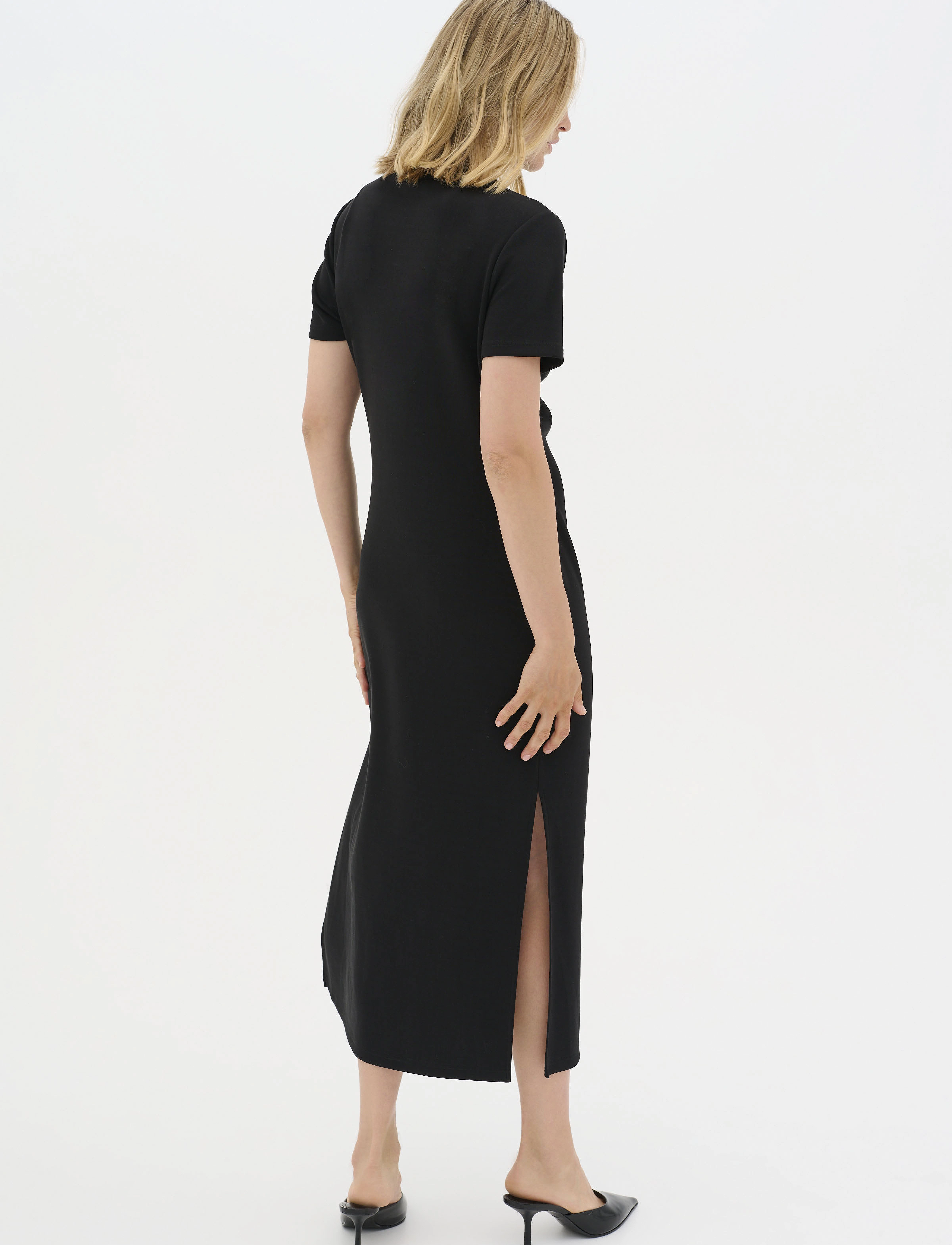 My Essential Wardrobe - HelleMW Dress - festtøj til outletpriser - black - 5