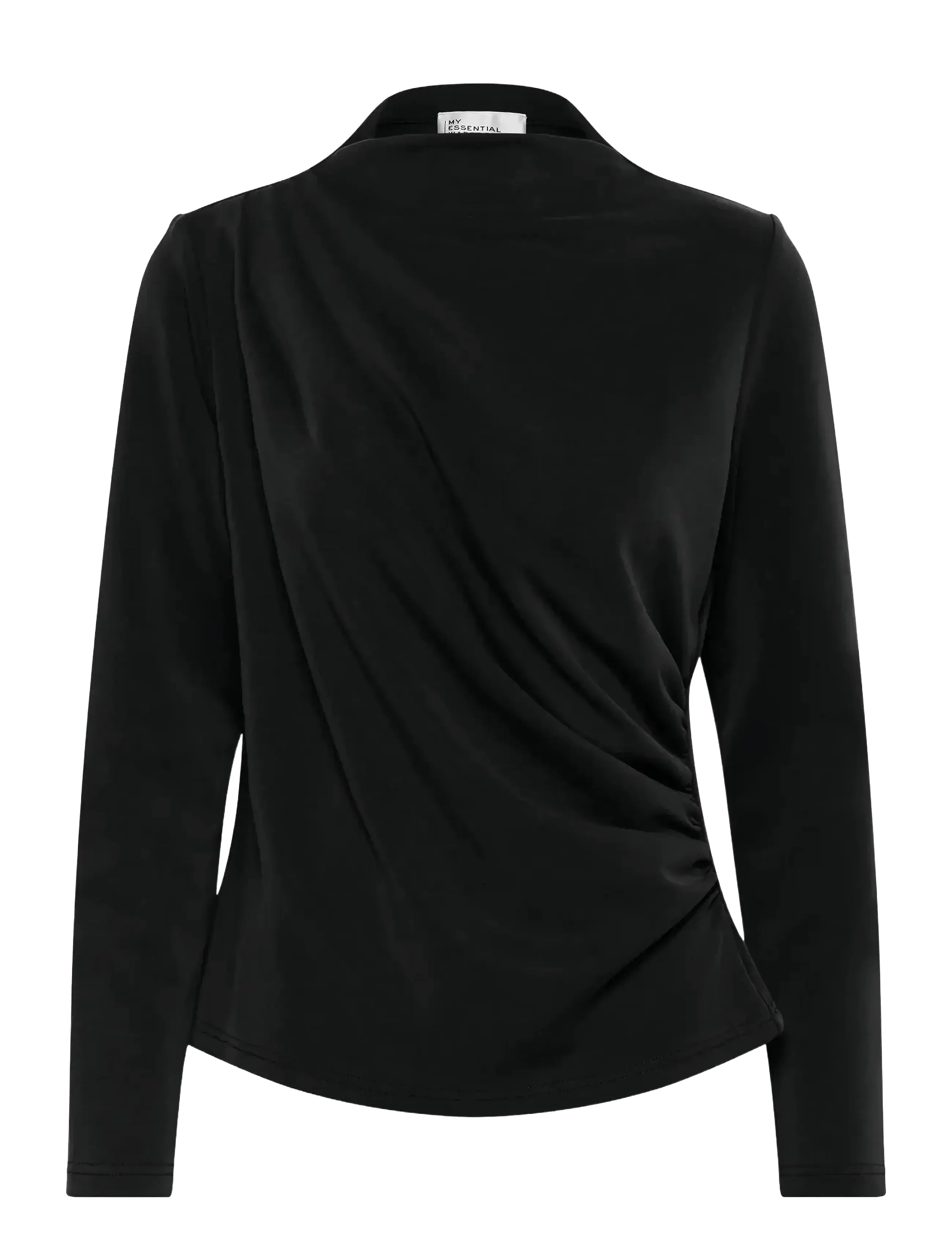 MY ESSENTIAL WARDROBE Hellemw Bluse Schwarz - L - Damen