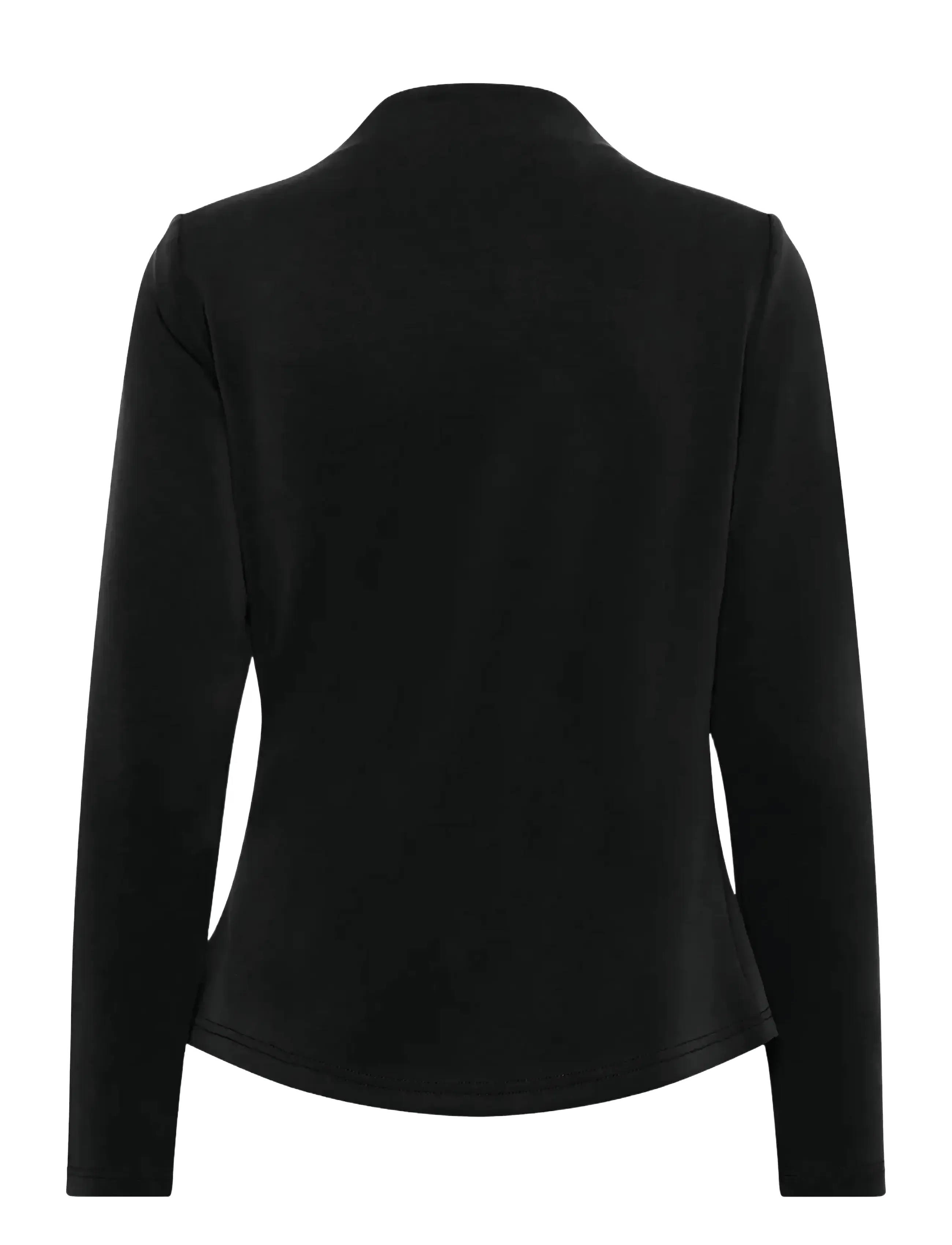 My Essential Wardrobe - HelleMW Blouse - long sleeved blouses - black - 2