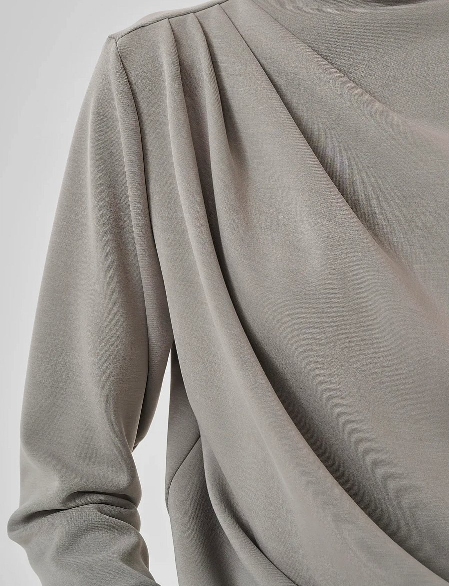 My Essential Wardrobe - HelleMW Blouse - långärmade blusar - moon mist - 5