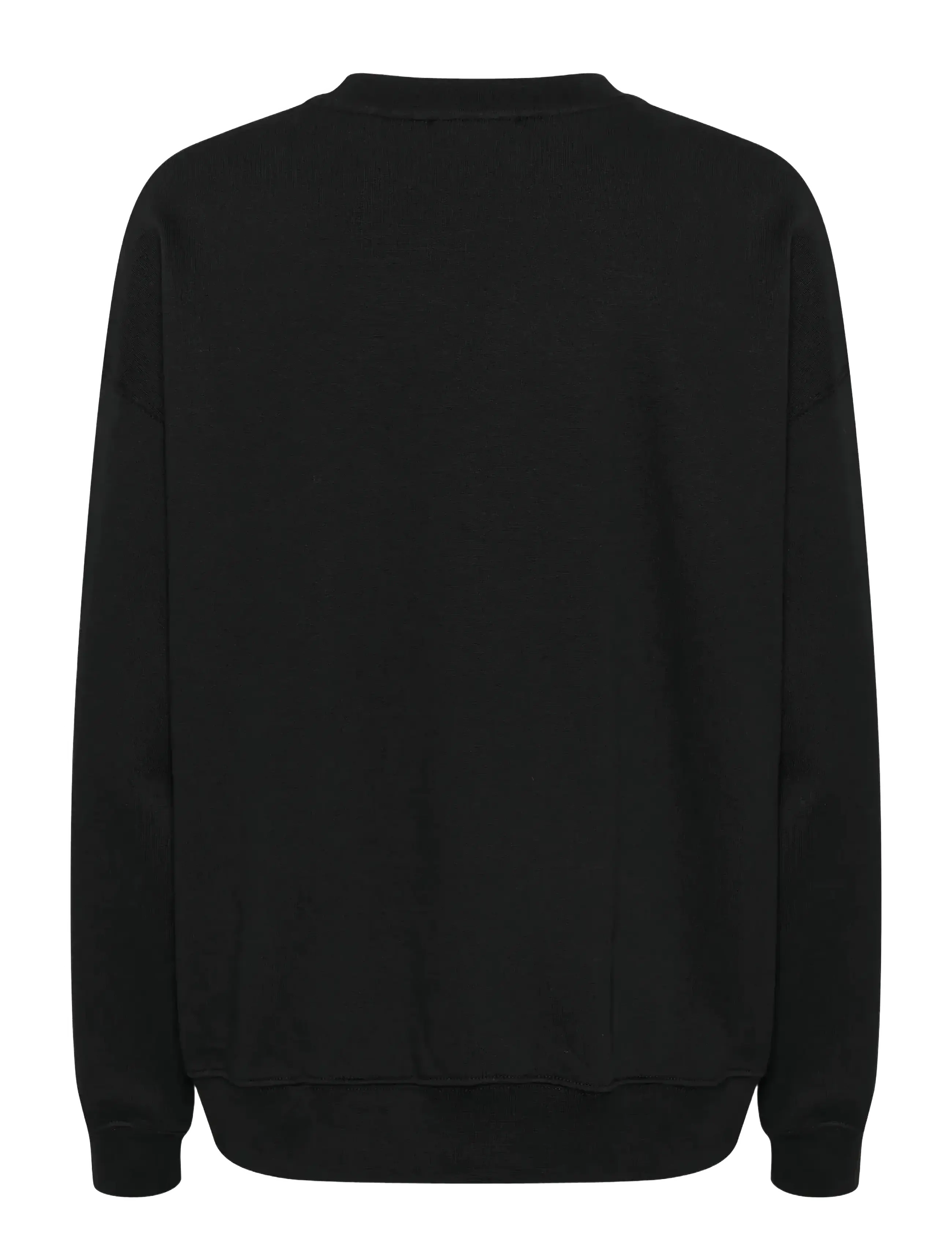 My Essential Wardrobe - DiegoMW Logo Emb. Sweat - kasdienis stilius - black - 2