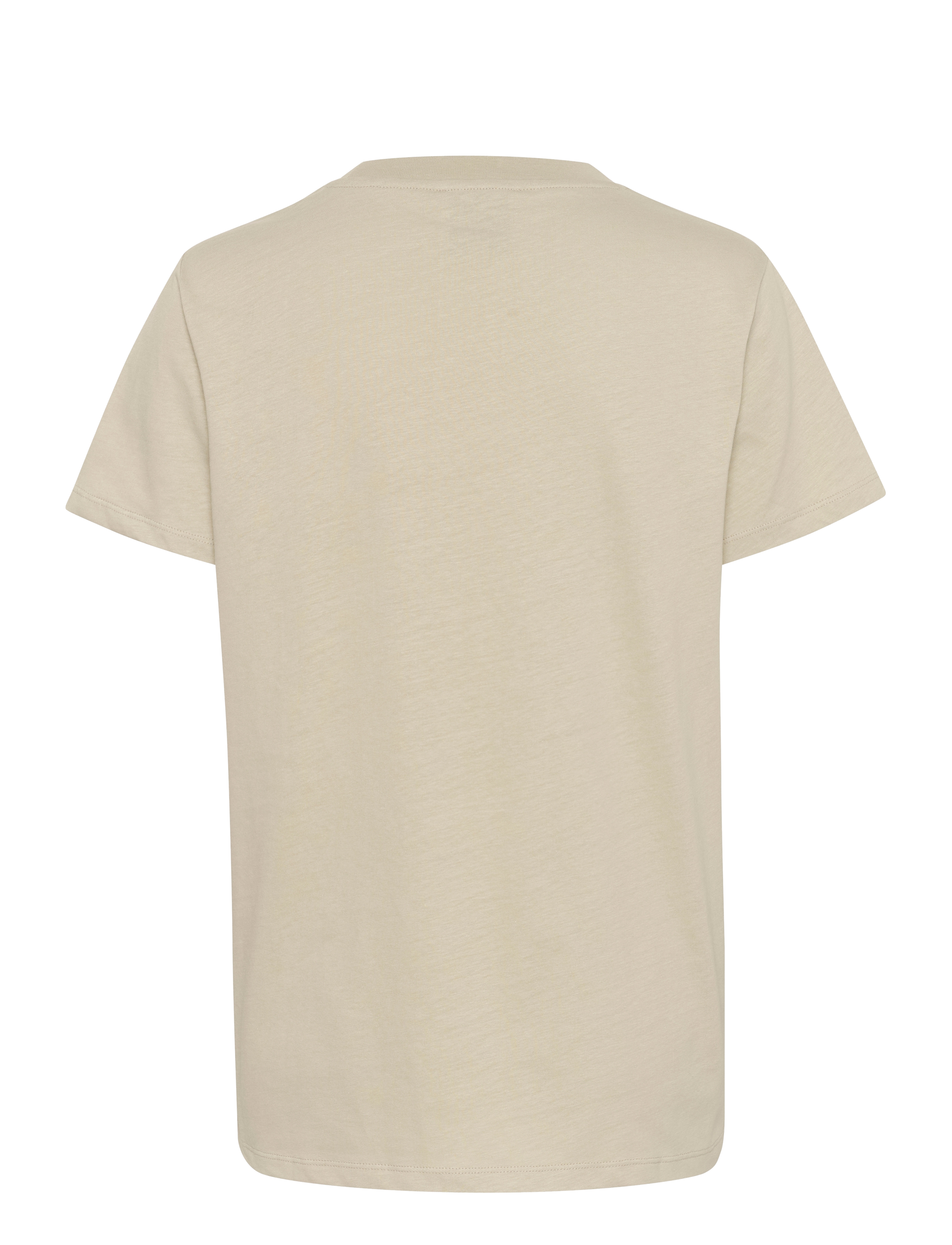My Essential Wardrobe - SeattleMW Logo Emb. Tee - sandy green - 2