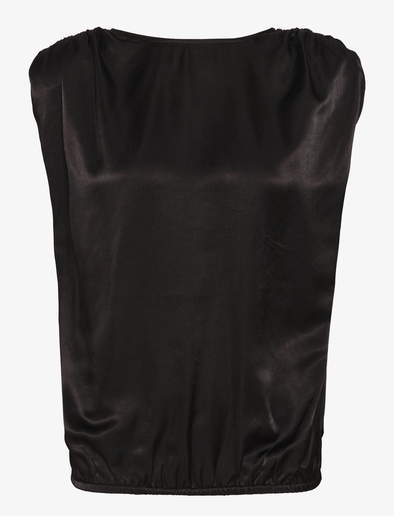 MY ESSENTIAL WARDROBE Estellemw Wrap Oberteil Schwarz - 36 - Damen