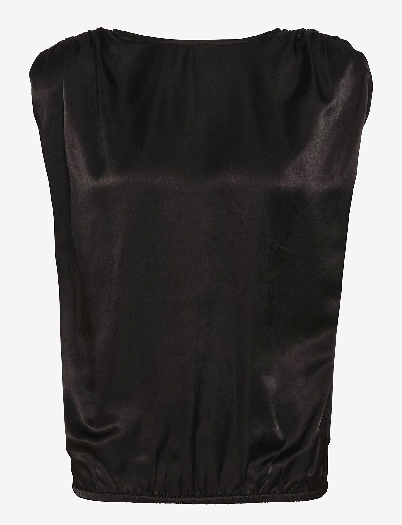 My Essential Wardrobe - EstelleMW Wrap Top - Ärmellose blusen - black - 1