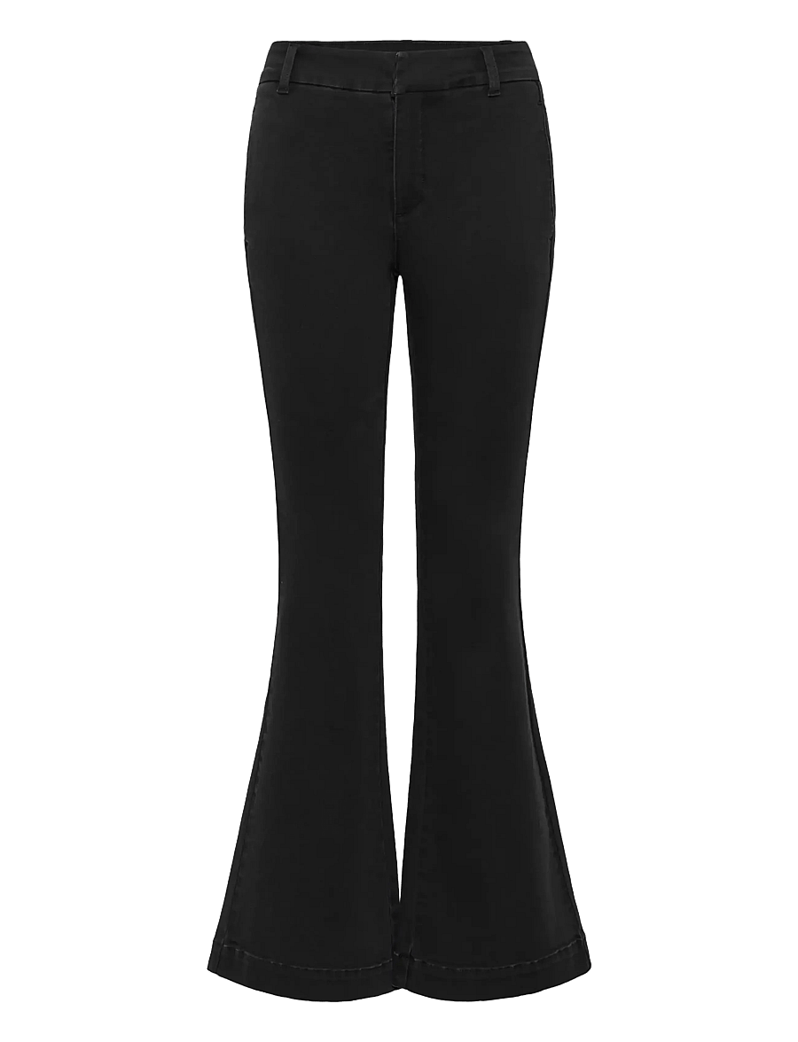 My Essential Wardrobe - Jeans Bootcut MWAyo 170 - alt laienevad teksad - black wash - 1