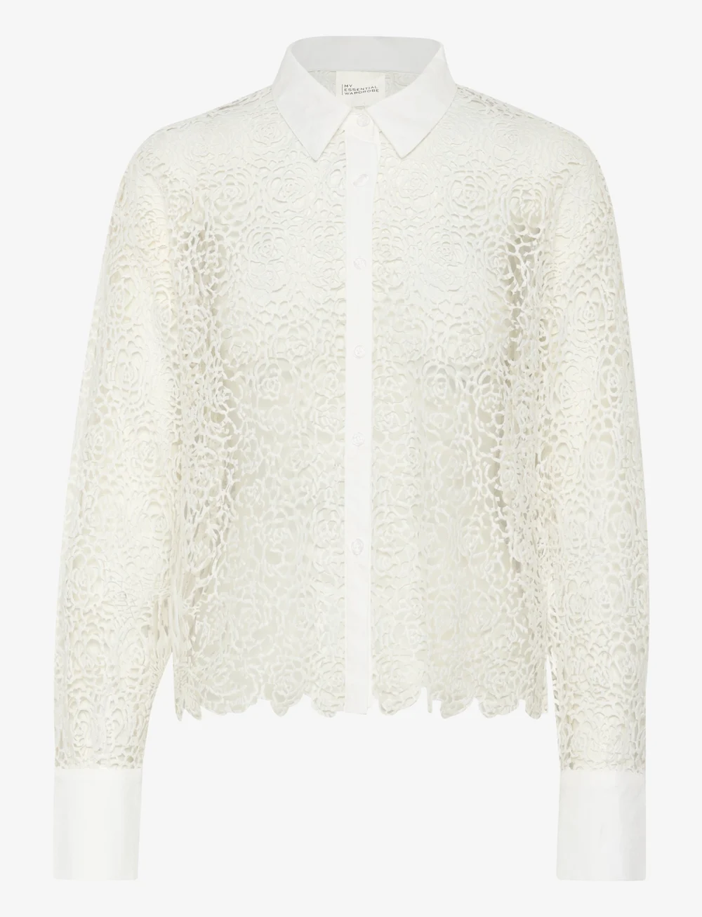 My Essential Wardrobe - LivMW Shirt - pikkade varrukatega särgid - bright white - 1