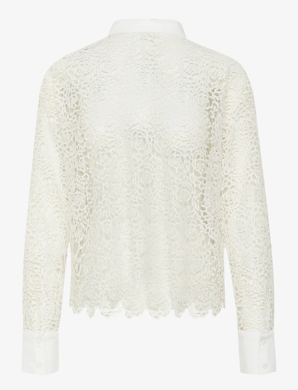 My Essential Wardrobe - LivMW Shirt - pikkade varrukatega särgid - bright white - 2