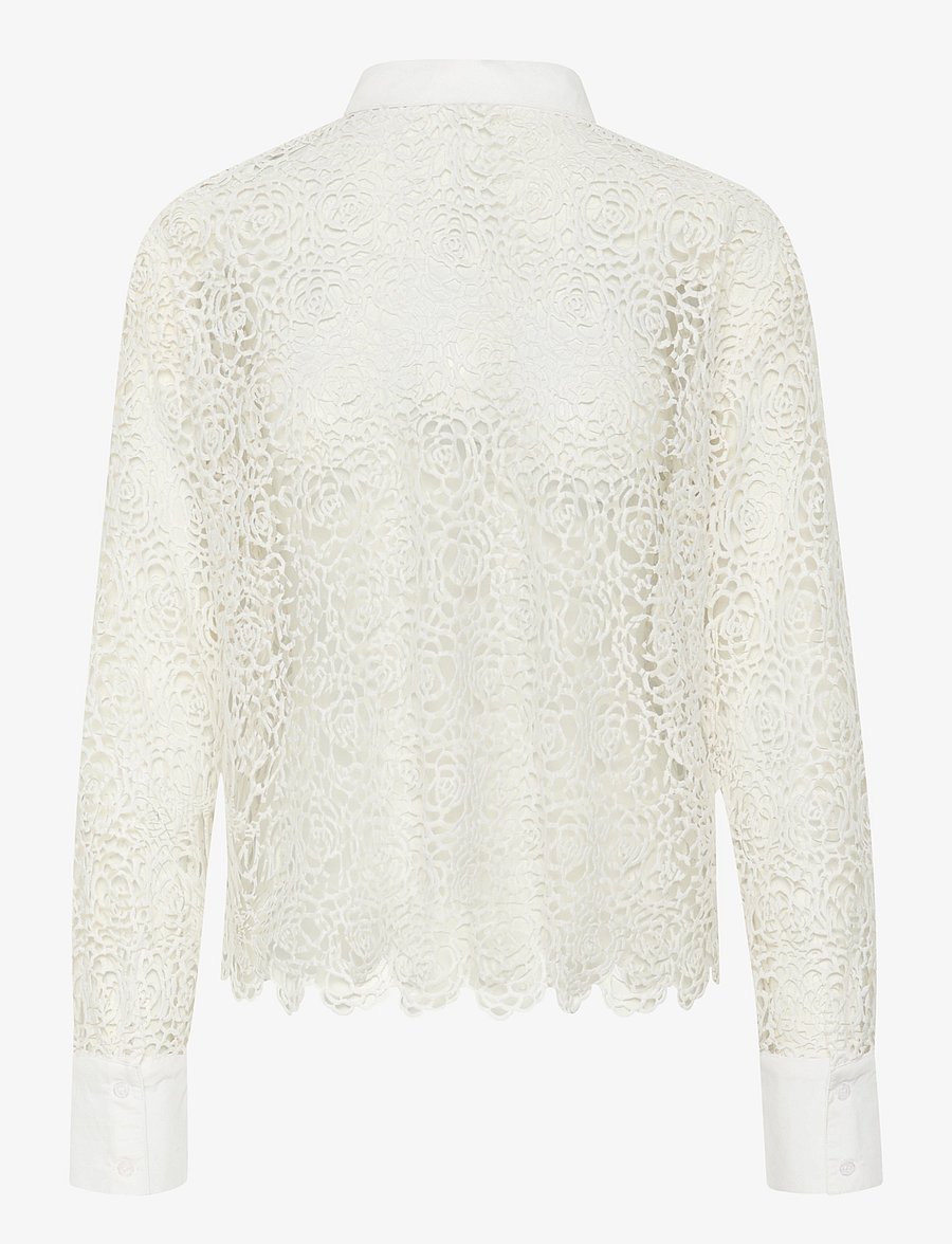 My Essential Wardrobe - LivMW Shirt - pikkade varrukatega särgid - bright white - 2