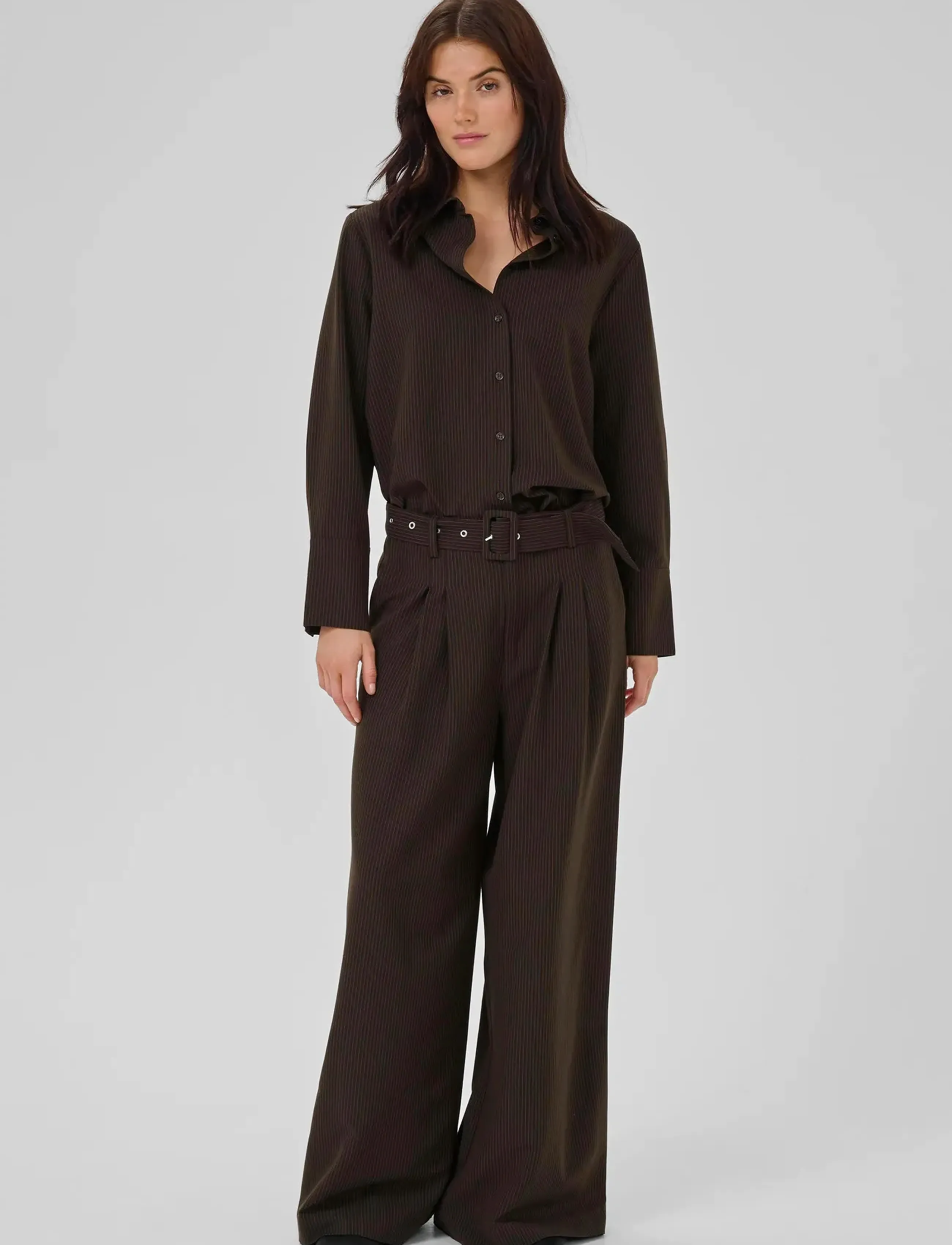 My Essential Wardrobe Vittamw High Wide Pant kostymbyxor dam – bild 2