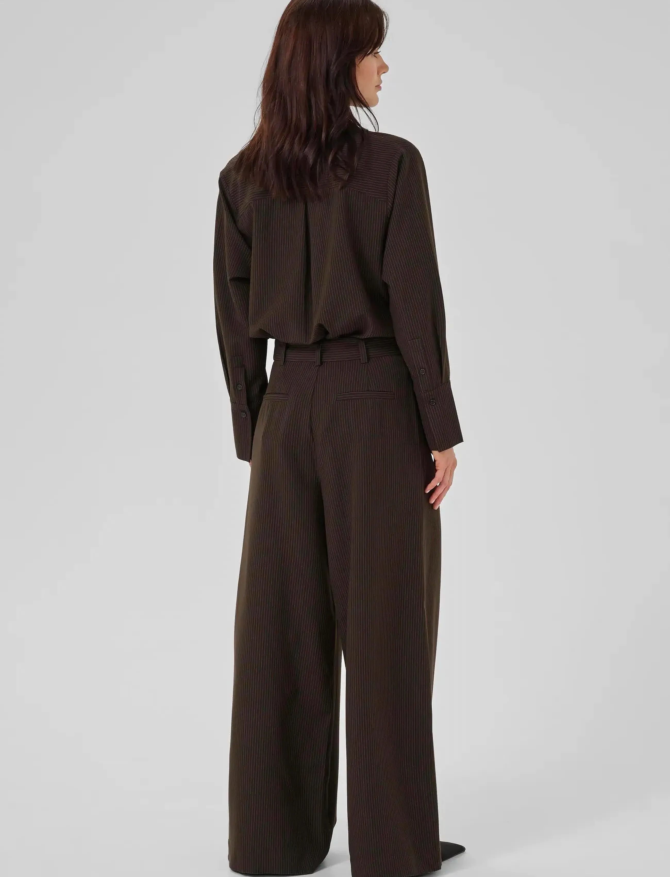 My Essential Wardrobe Vittamw High Wide Pant kostymbyxor dam – bild 3