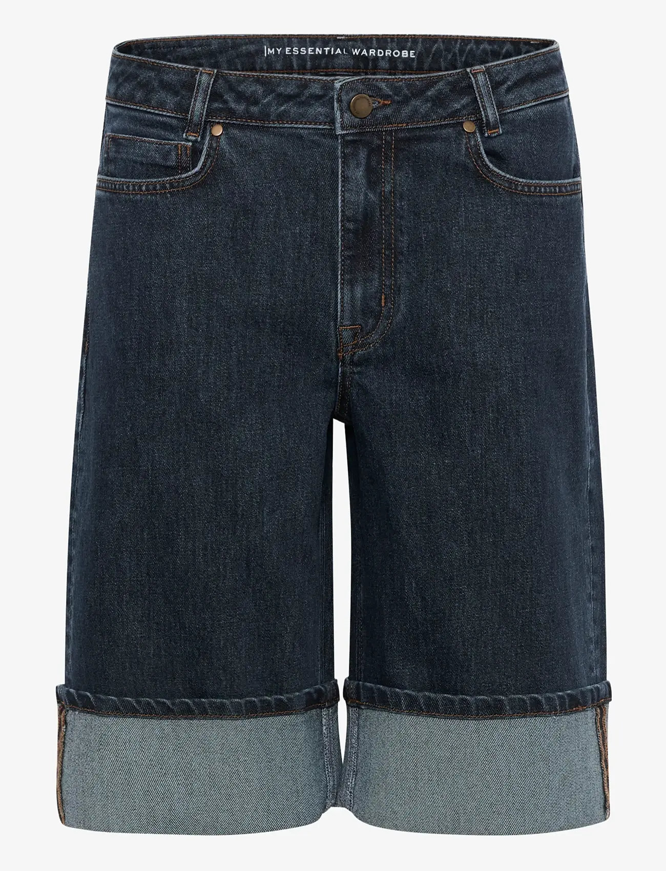 My Essential Wardrobe - DalviMW 139 Shorts - jorts - dark blue un-wash - 1