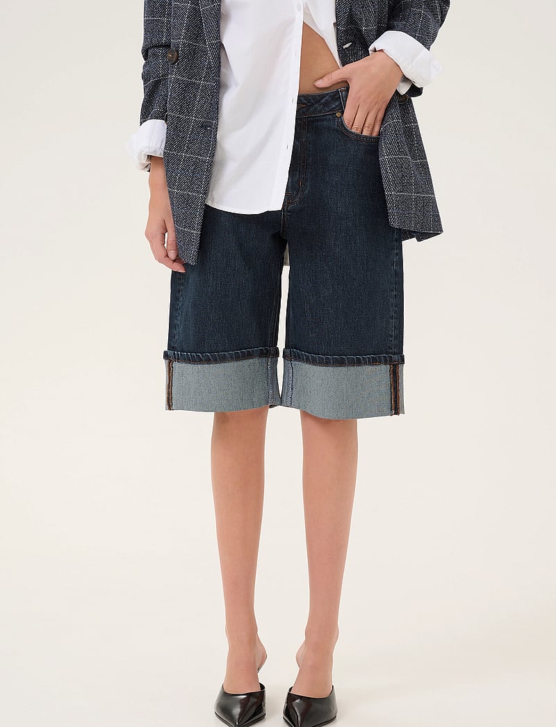 My Essential Wardrobe - DalviMW 139 Shorts - jorts - dark blue un-wash - 0