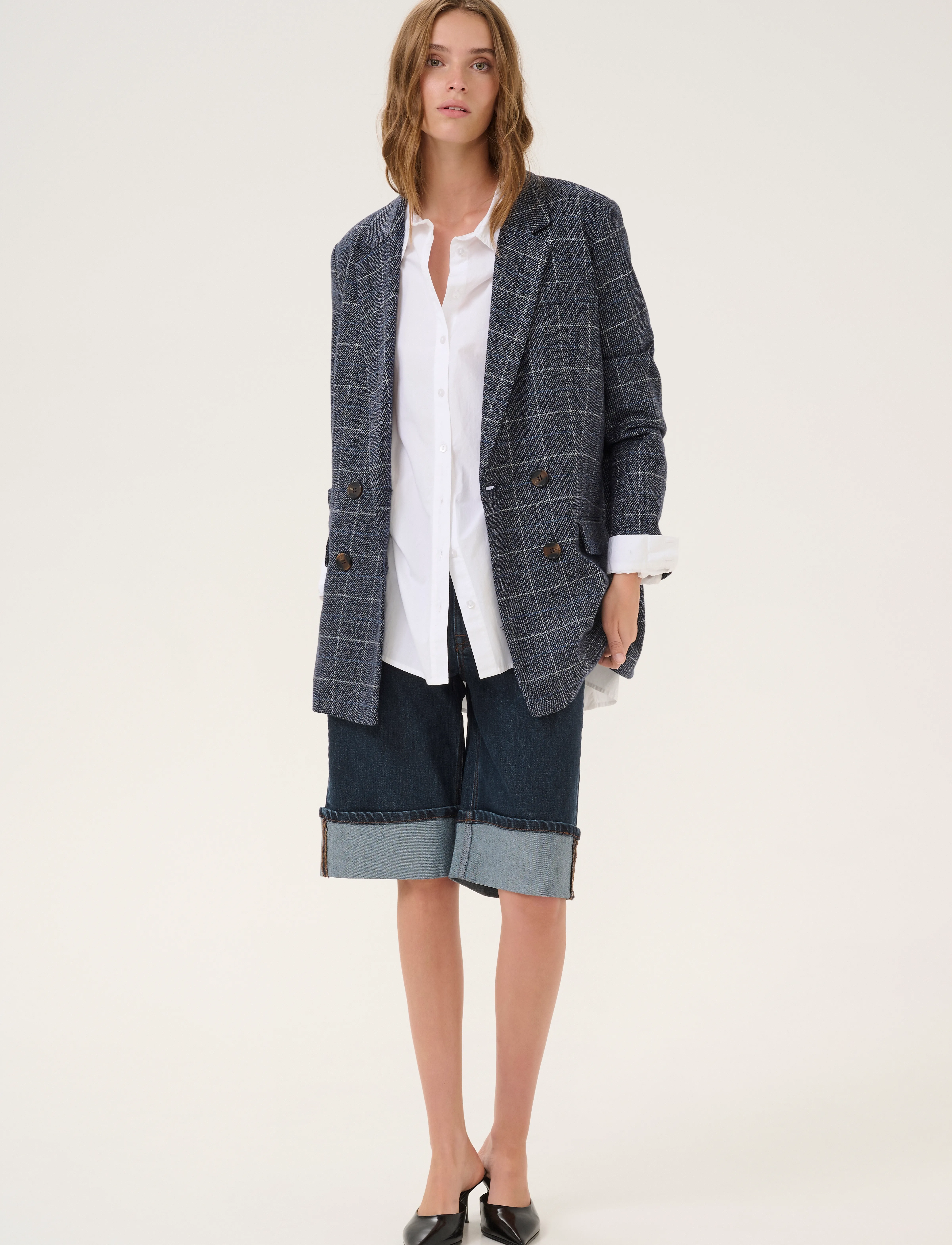 My Essential Wardrobe - DalviMW 139 Shorts - jeansowe szorty - dark blue un-wash - 3