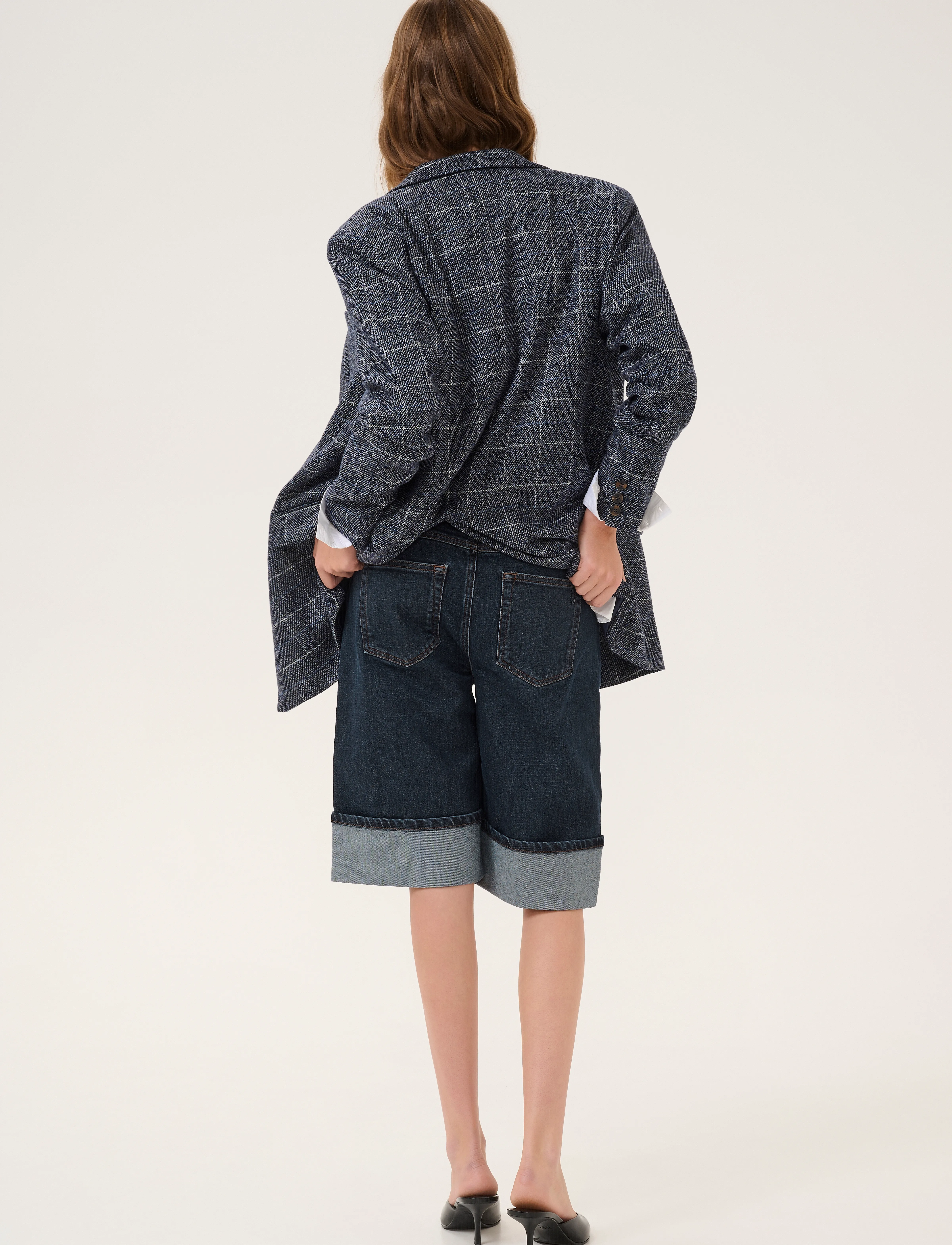 My Essential Wardrobe - DalviMW 139 Shorts - jeansowe szorty - dark blue un-wash - 4