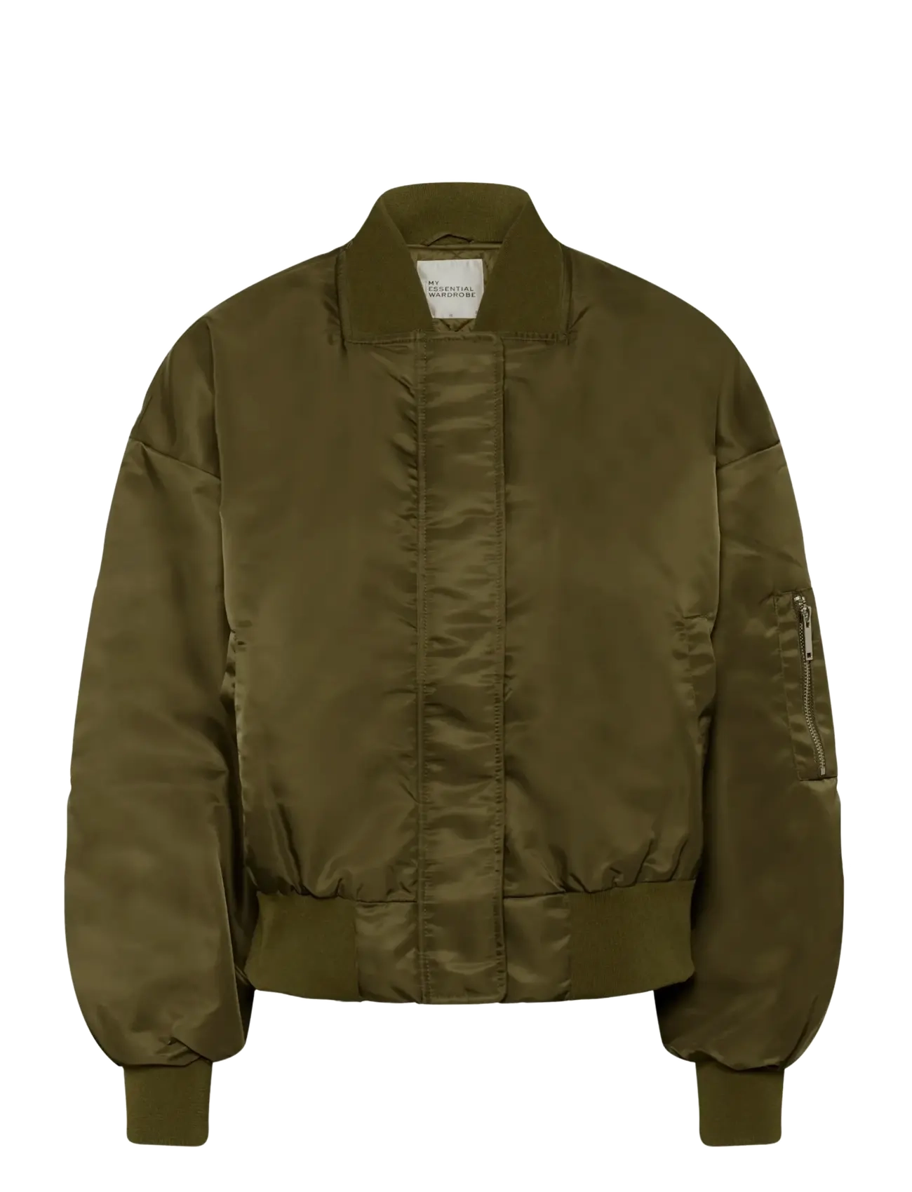 My Essential Wardrobe HelgaMW Short Bomber Jacket - Mantlid ja jakid - CAPERS / khaki/green