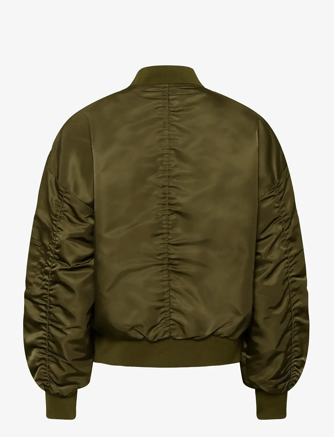 My Essential Wardrobe - HelgaMW Short Bomber Jacket - kevadjoped - capers - 2