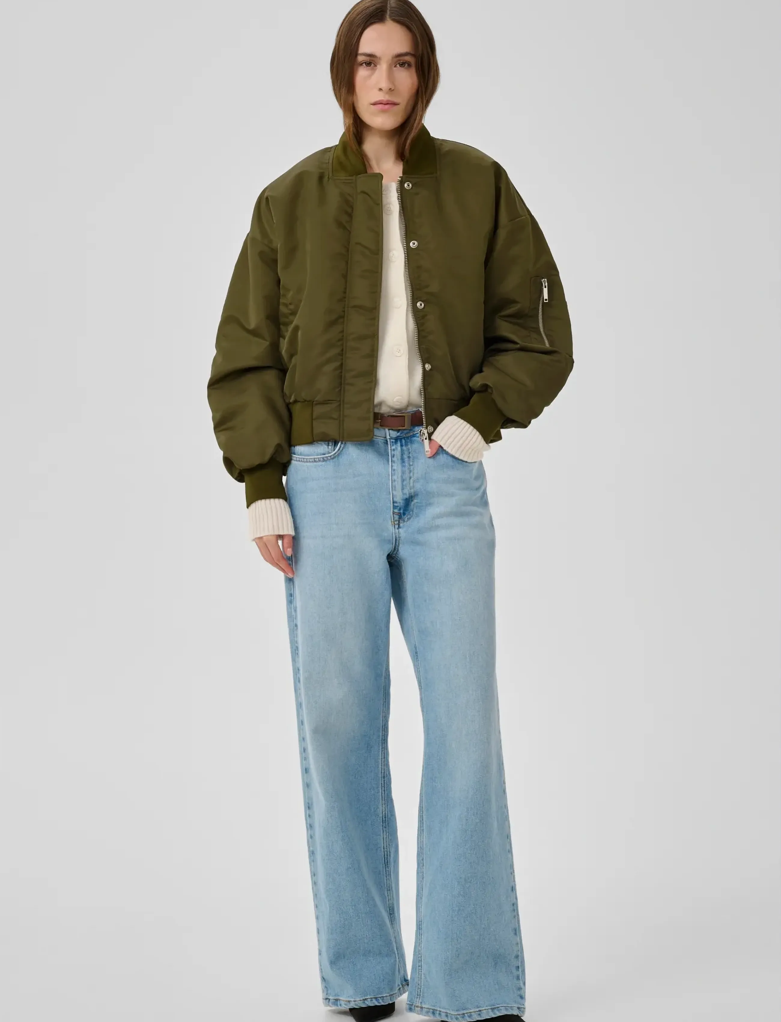 Helgamw Short Bomber Jacket 2