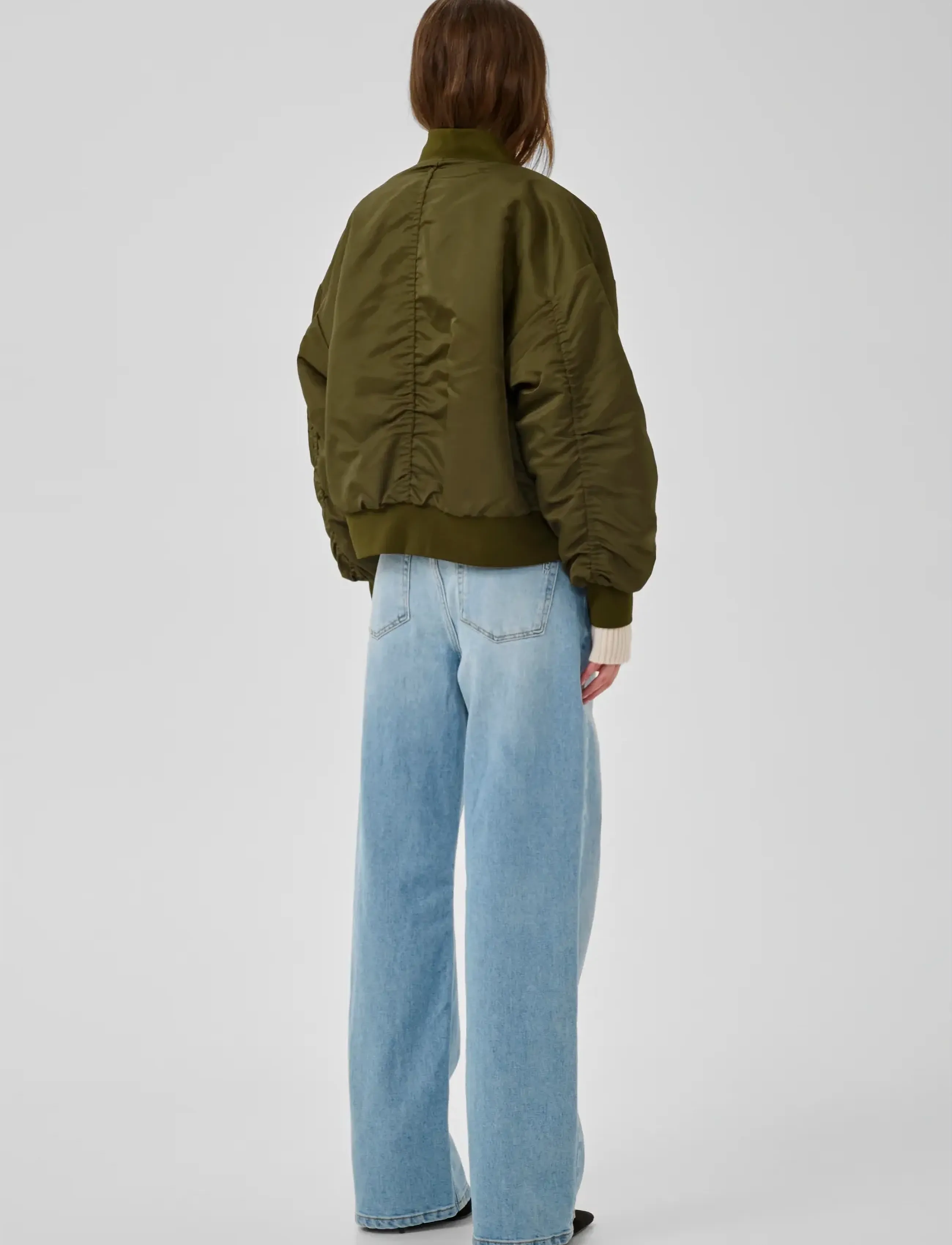 Helgamw Short Bomber Jacket 3