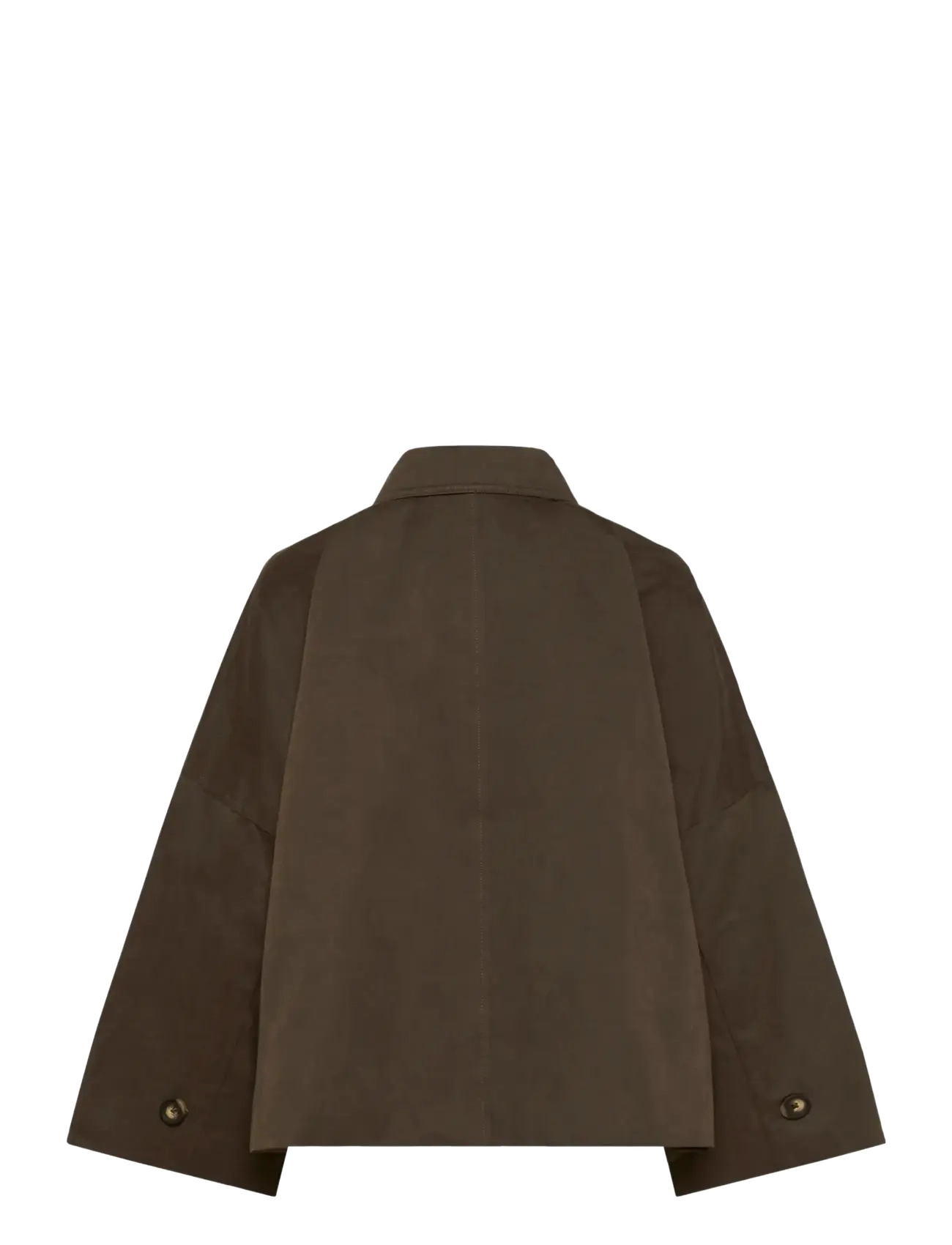 My Essential Wardrobe - LyonMW OS Short Jacket - spring jackets - major brown - 2
