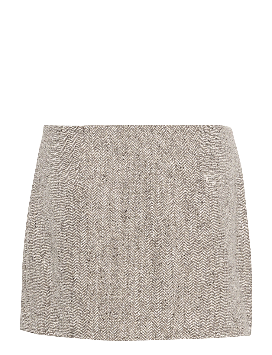 My Essential Wardrobe - EmmyMW Wrap Skirt - wickelröcke - oatmeal melange - 2