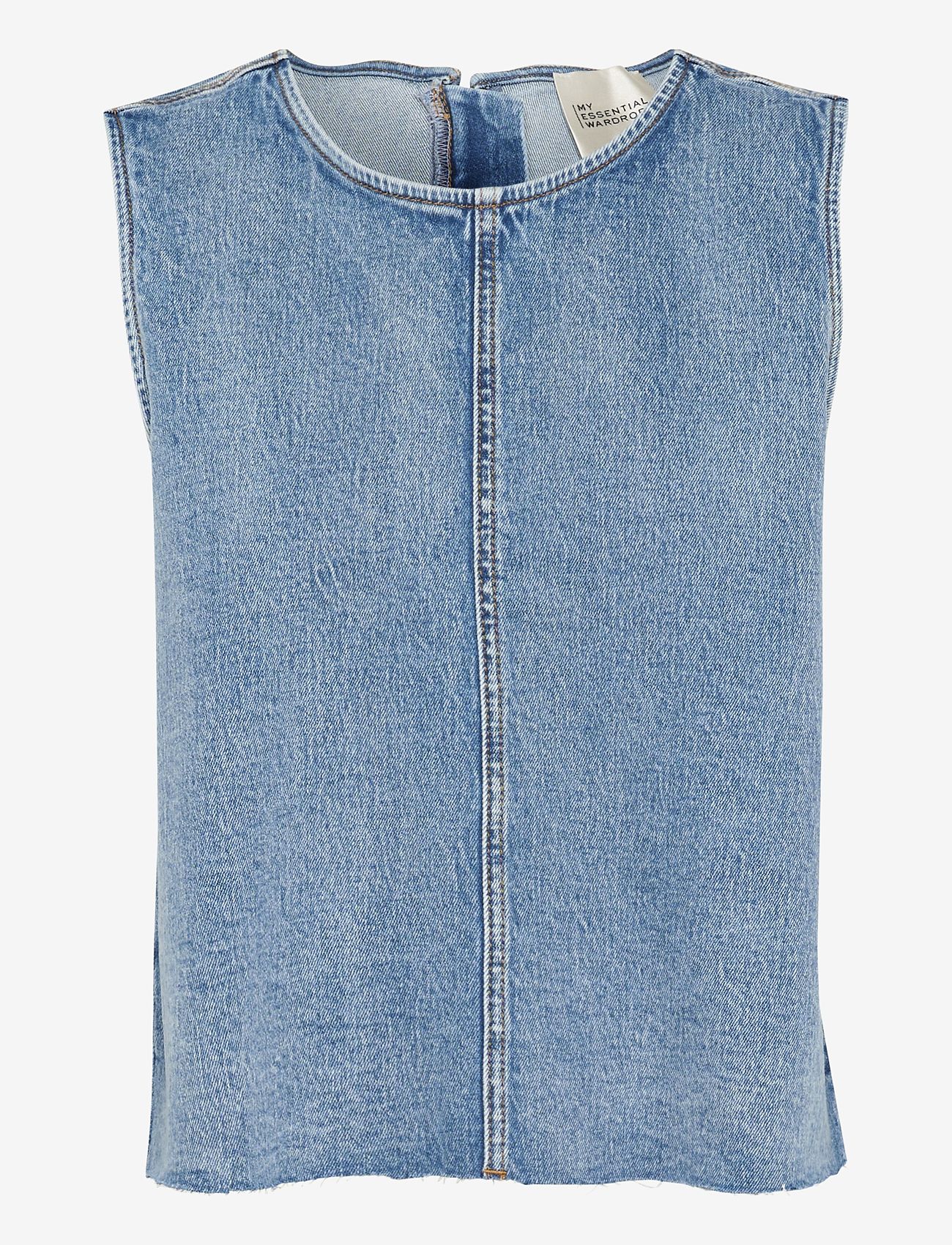 My Essential Wardrobe - DangoMW 144 Top - light blue retro wash - 1