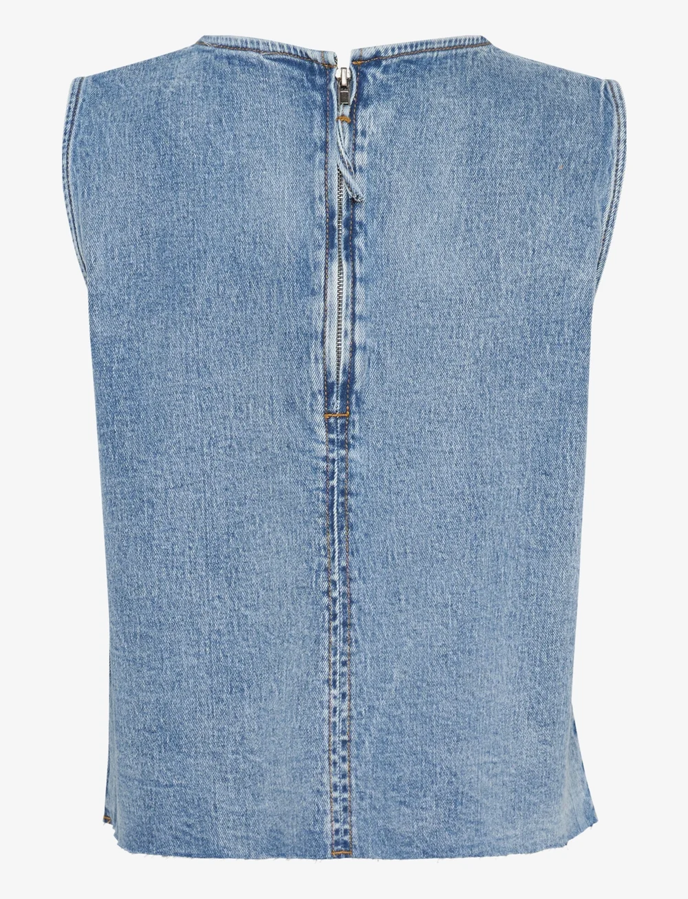 My Essential Wardrobe - DangoMW 144 Top - linnen - light blue retro wash - 2