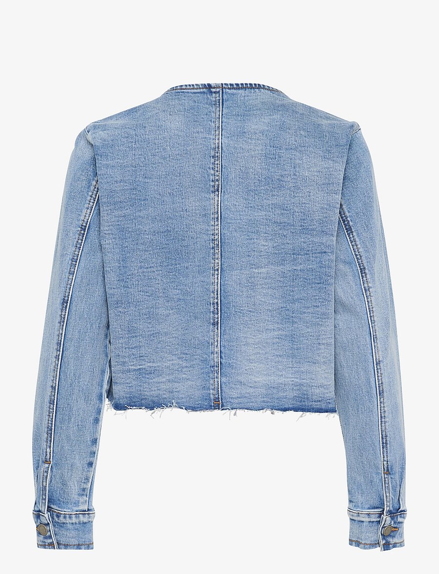 My Essential Wardrobe - DangoMW 144 Short Jacket - pavasara jakas - light blue retro wash - 2