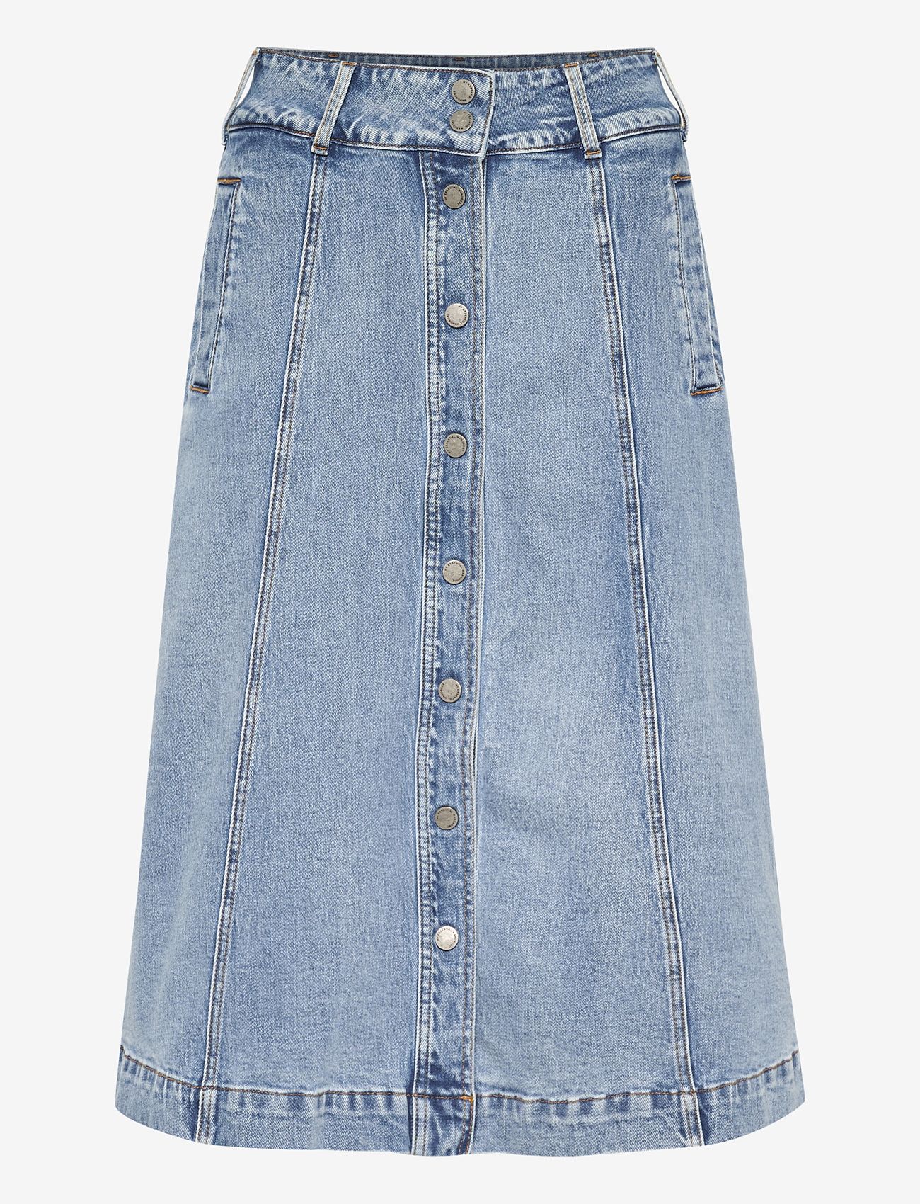 My Essential Wardrobe - DangoMW 144 Skirt - spódnice dżinsowe - light blue retro wash - 1
