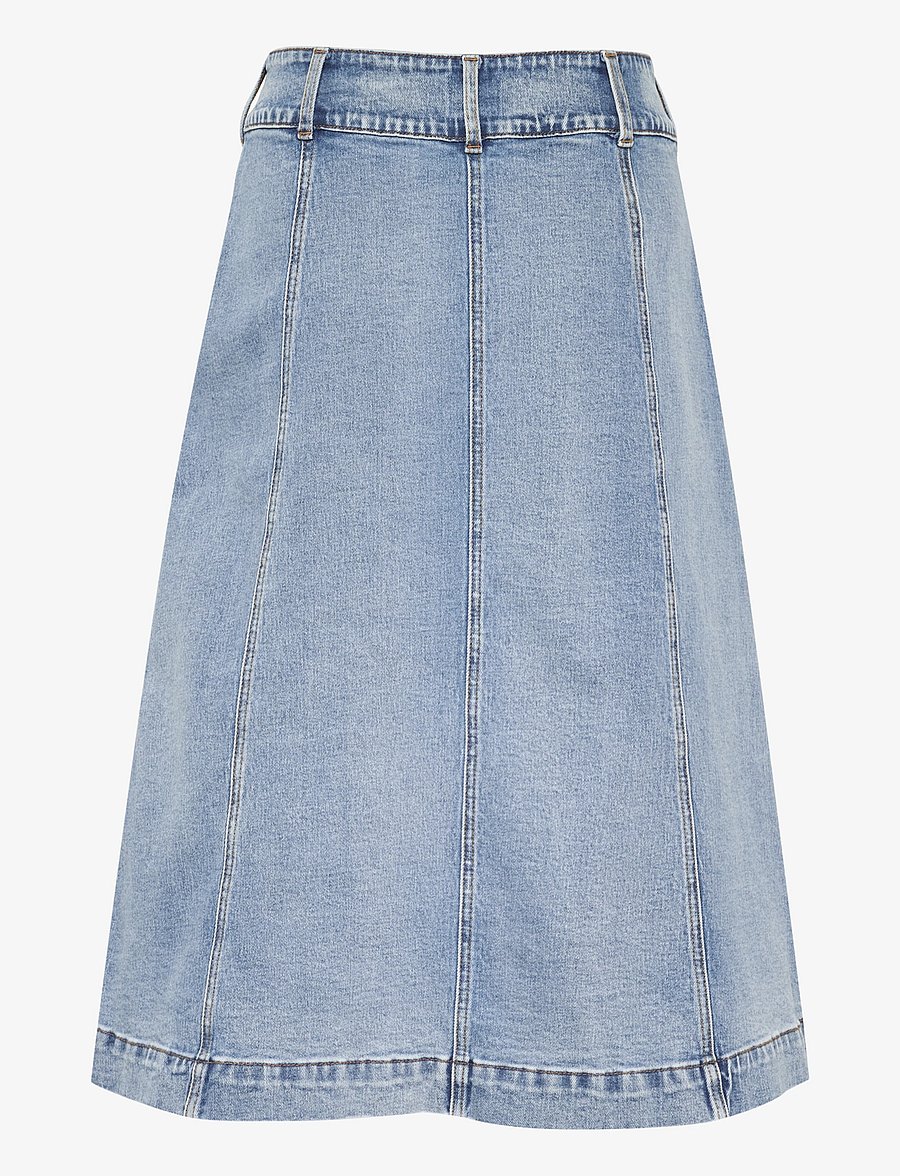 My Essential Wardrobe - DangoMW 144 Skirt - spijkerrokken - light blue retro wash - 2