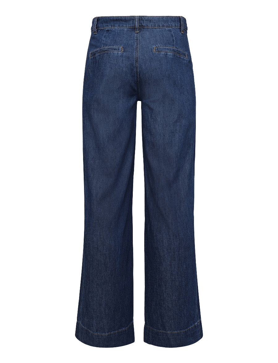 My Essential Wardrobe - Jeans Wide MWHilma 171 - hosen mit weitem bein - dark blue wash - 1