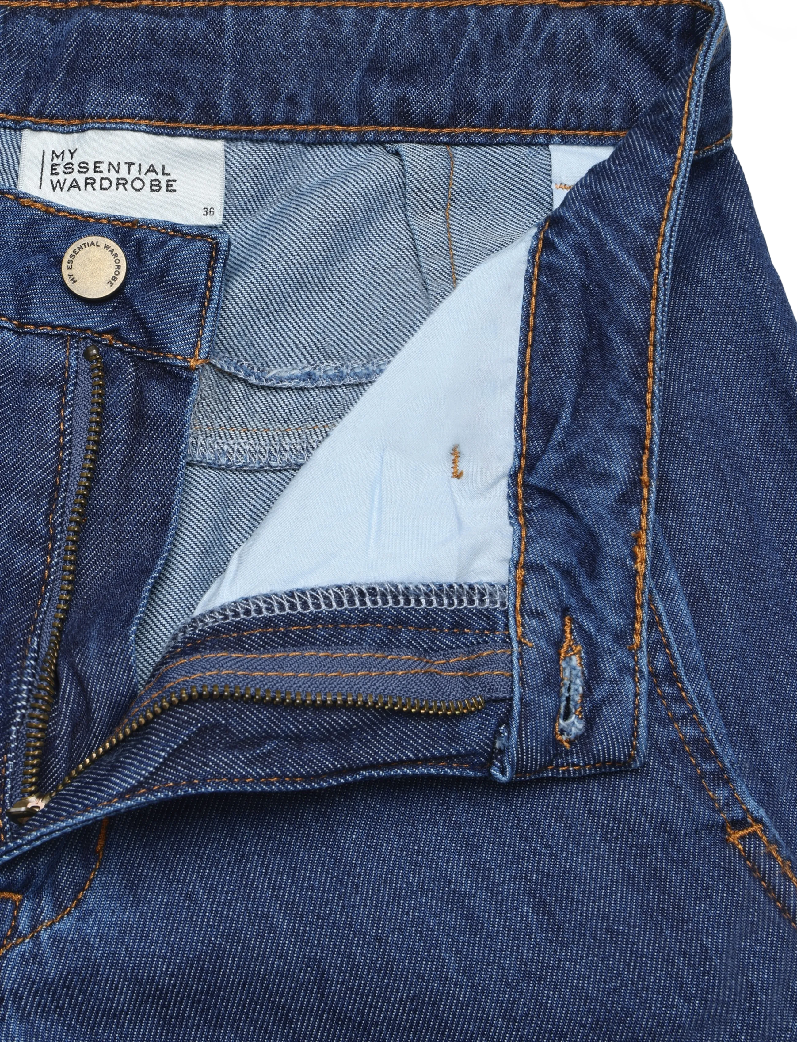 My Essential Wardrobe - Jeans Wide MWHilma 171 - hosen mit weitem bein - dark blue wash - 3