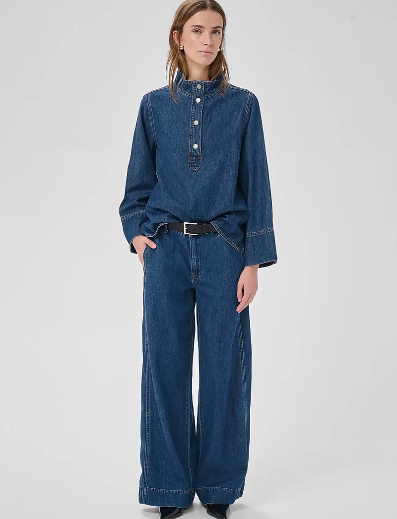 My Essential Wardrobe - Jeans Wide MWHilma 171 - wide leg jeans - medium blue wash - 3
