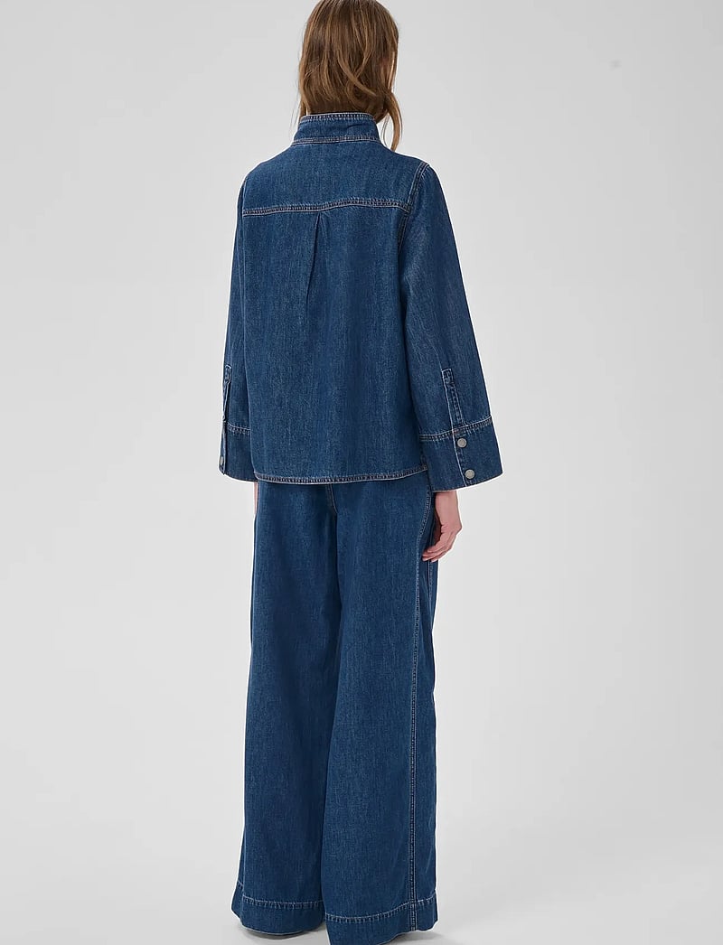 My Essential Wardrobe - Jeans Wide MWHilma 171 - wide leg jeans - medium blue wash - 4