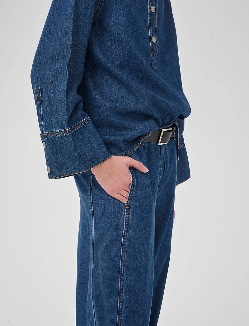My Essential Wardrobe - Jeans Wide MWHilma 171 - wide leg jeans - medium blue wash - 5