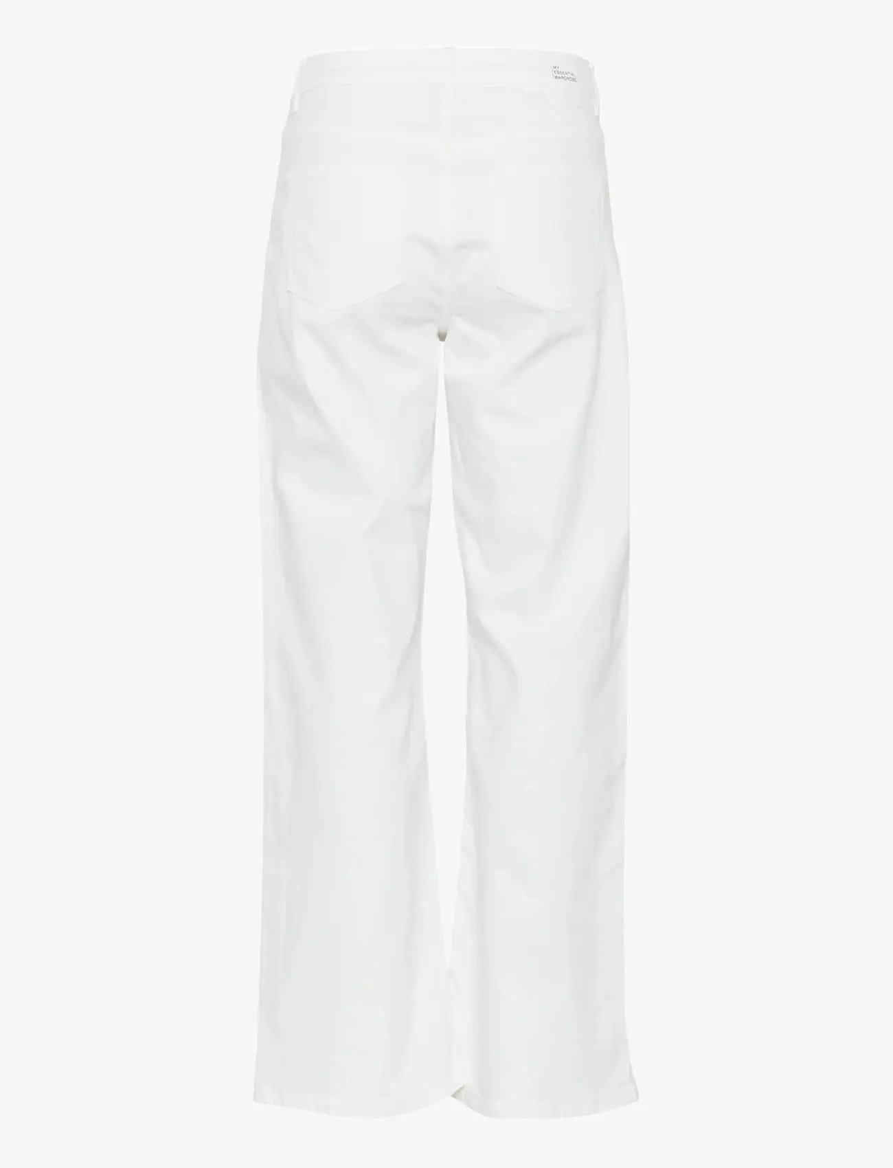 My Essential Wardrobe - LouisMW 131 High Wide - laia säärega teksad - bright white - 2