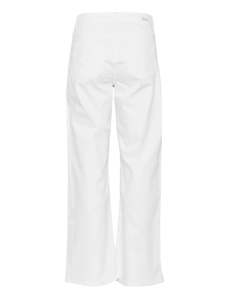 My Essential Wardrobe - LouisMW 131 High Wide - laia säärega teksad - bright white - 2