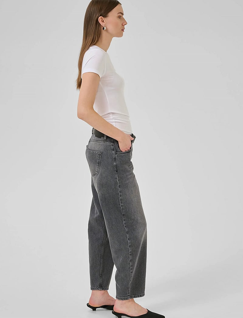 My Essential Wardrobe - BalooMW 139 High Barrel - barrel jeans - dark grey retro wash - 3