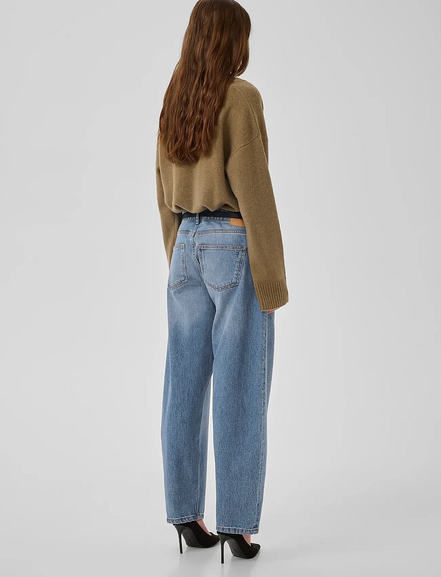 My Essential Wardrobe - Jeans Barrel MWBaloo 139 - barrel jeans - medium blue wash - 4
