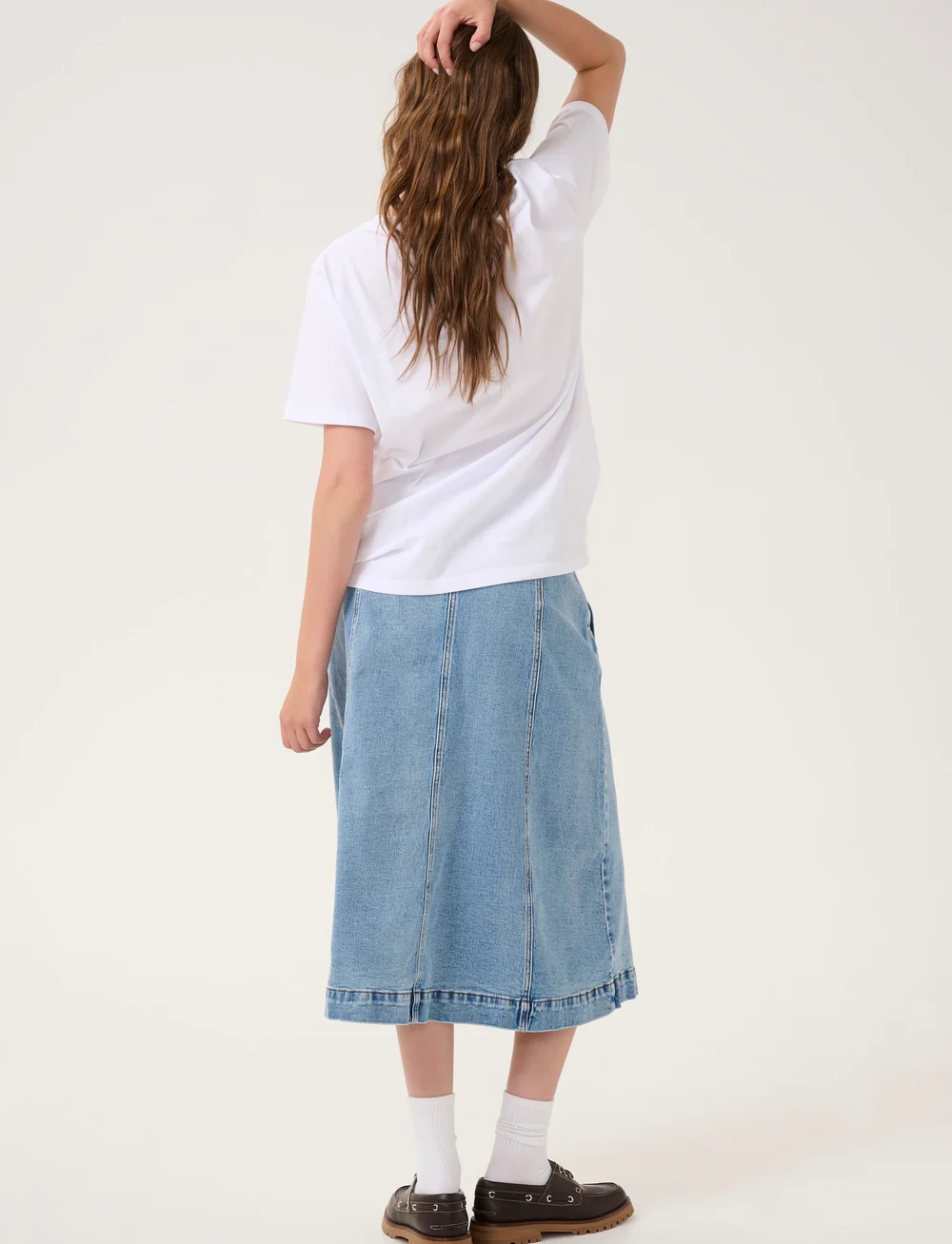 My Essential Wardrobe - EagleMW Boxy Tee - t-shirts - bright white - 4