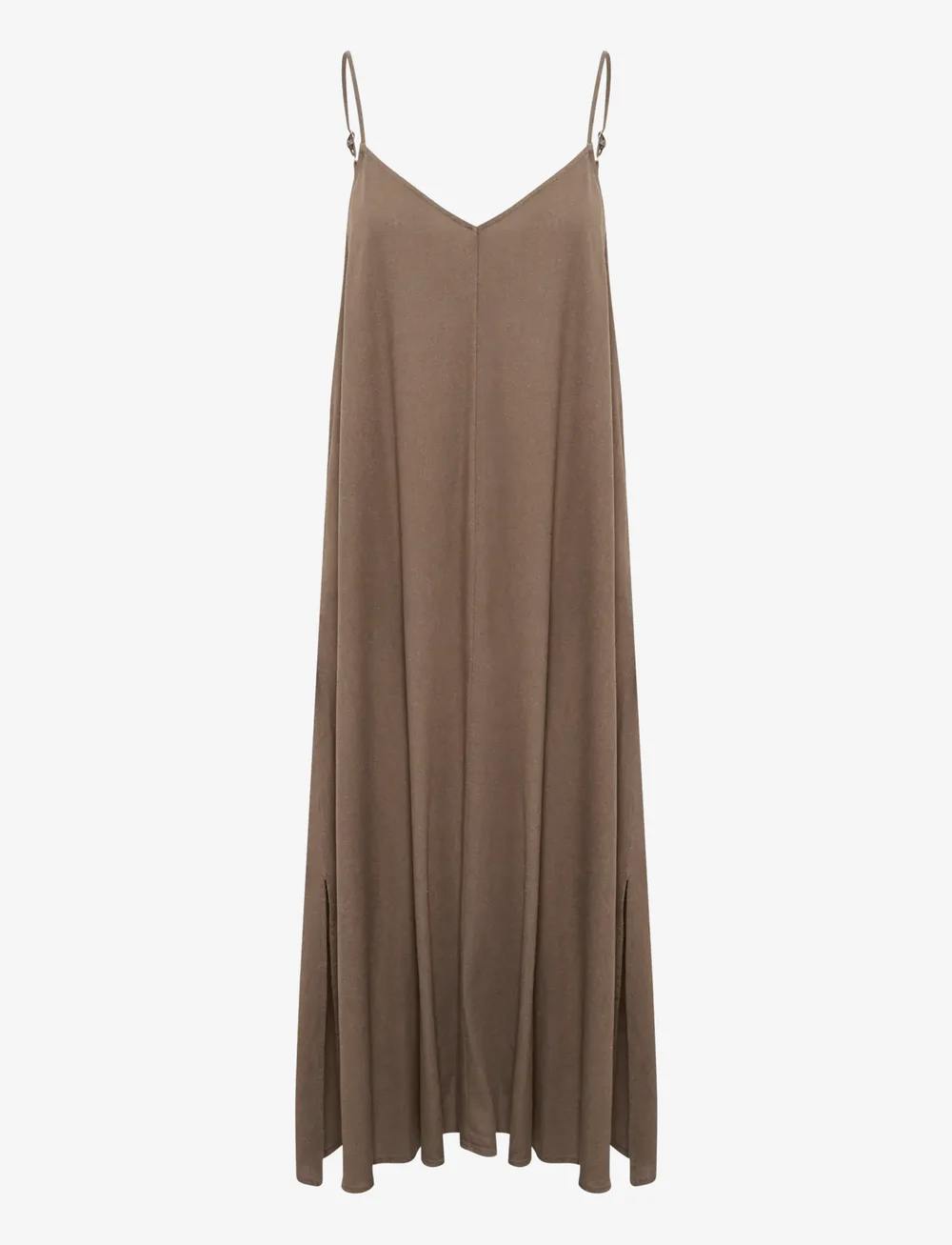 My Essential Wardrobe - DiasMW Nelly Strap Dress - midimekot - walnut - 1