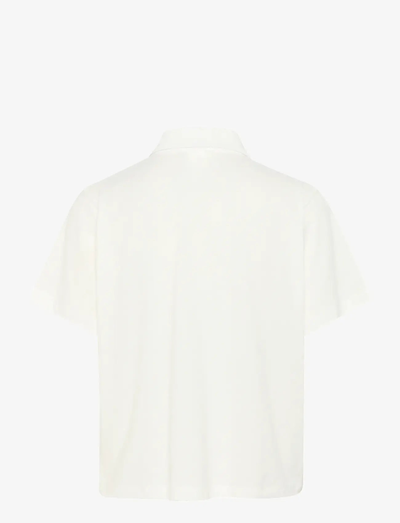 My Essential Wardrobe - AbbyMW Polo Tee - poloer - snow white - 2