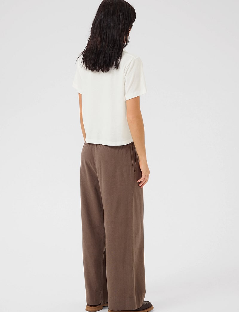 My Essential Wardrobe - AbbyMW Polo Tee - poloshirts - snow white - 4