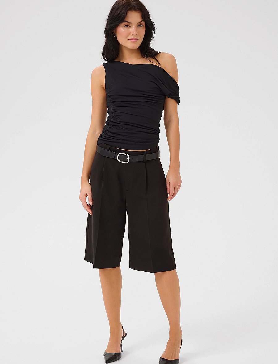 My Essential Wardrobe - YolaMW Bermuda Shorts - black - 3