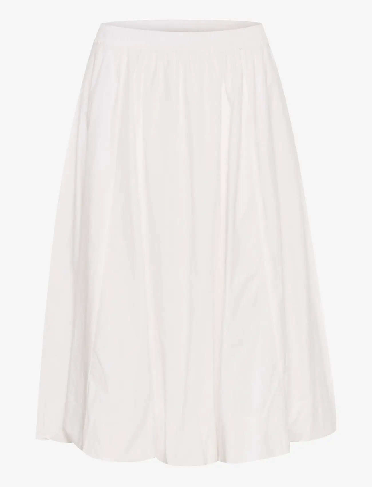 My Essential Wardrobe - SunnaMW Baloon Skirt - midi kjolar - bright white - 1